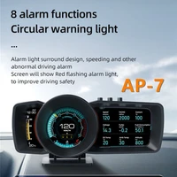 ap 7 hud head up display obdgps dual system driving computer modified lcd code table vehicle instrument