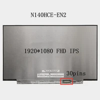 n140hce en2 laptop lcd screen 19201080 fhd ips edp 30pins matte led display matrix panel replacement
