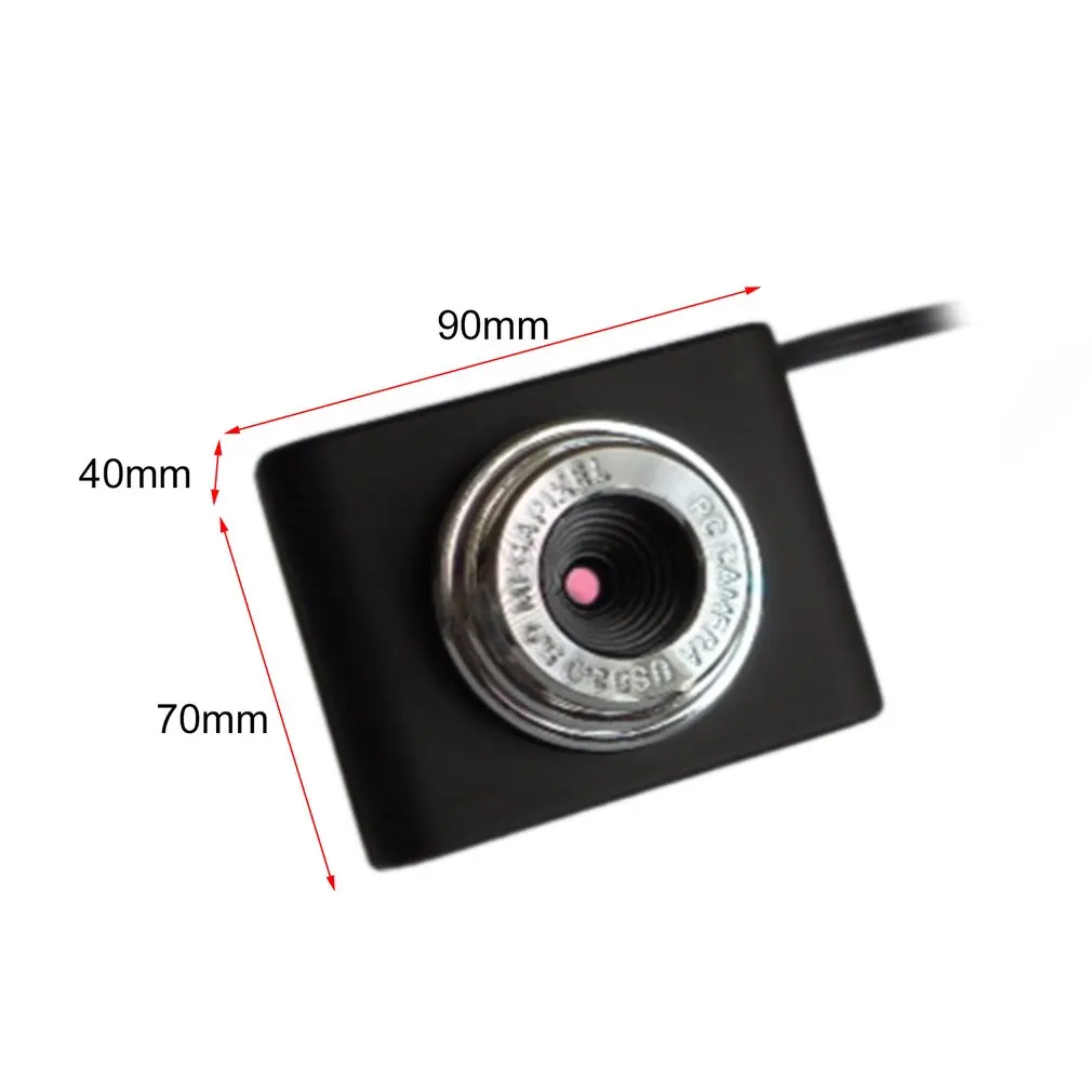 

8 Million Pixels Mini Webcam HD Web Computer Camera with Microphone for Desktop Laptop USB Plug and Play for Video Calling