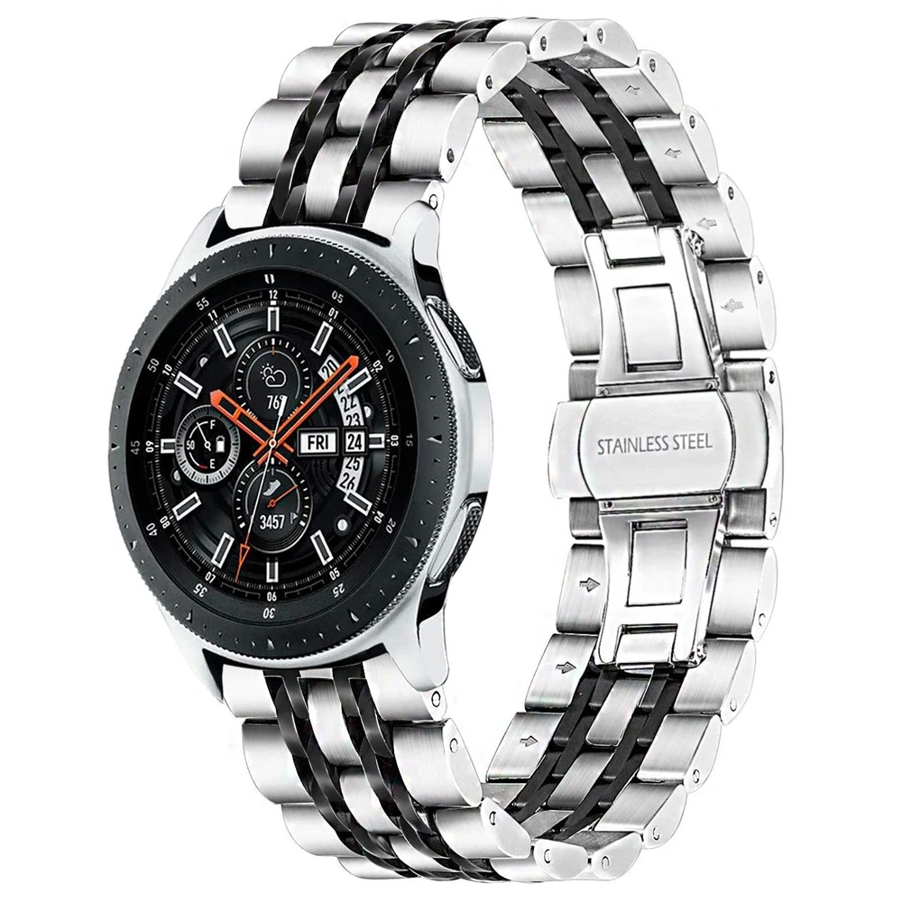 Ремешок для часов Samsung Gear S3/Galaxy Watch 46 мм 22 ремешок из нержавеющей стали S3 Frontier/Classic