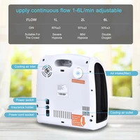portable oxygen concentrator low operation noise oxygen generator touch screen oxygene machine oxygent concentrator air purifier