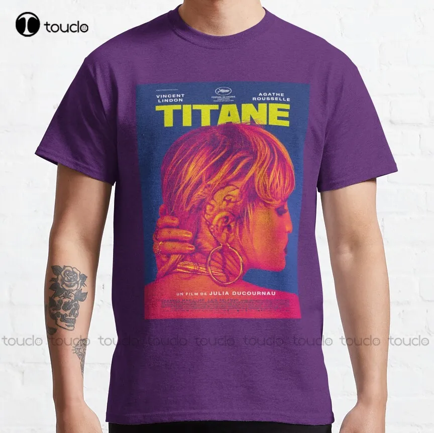 

Titane Movie Julia Ducournau Classic T-Shirt Xxxl T-Shirts For Men Custom Aldult Teen Unisex Digital Printing Tee Shirt Xs-5Xl