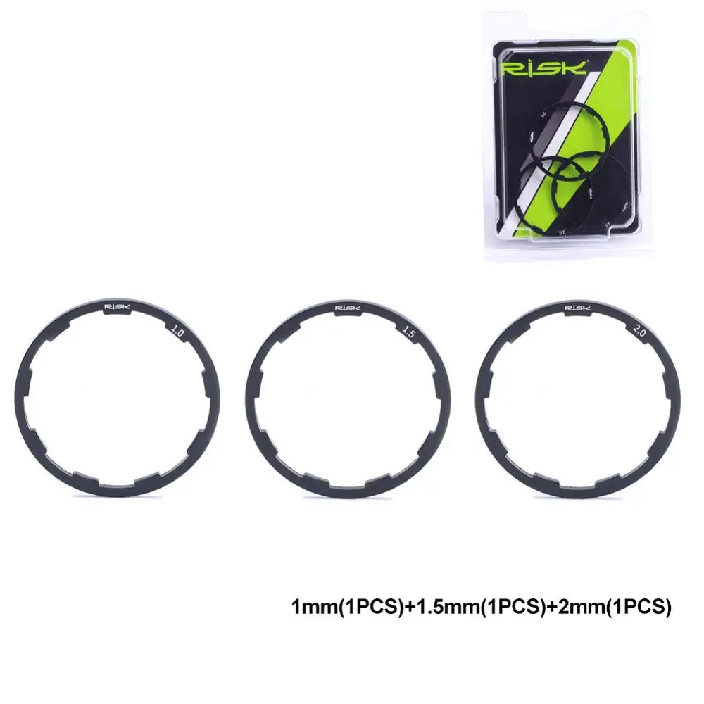 Велосипедов рифленая концентратор шайба MTB Нижний Кронштейн Распорки Кассетный