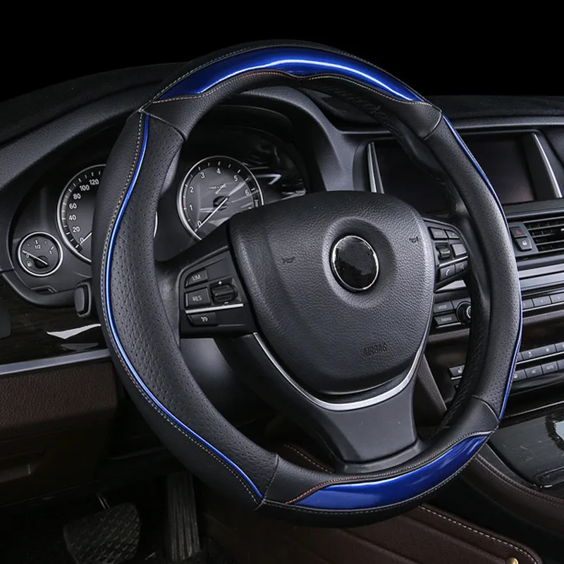 Универсальная кожаная фотосессия 38 см розовая синяя красная белая для Volkswagen New