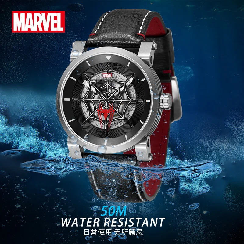 

Authentic Disney Marvel Co-branded Watch Male Student Trend Spider-Man Limited Edition Men's Personality Cool Mechanical Watch