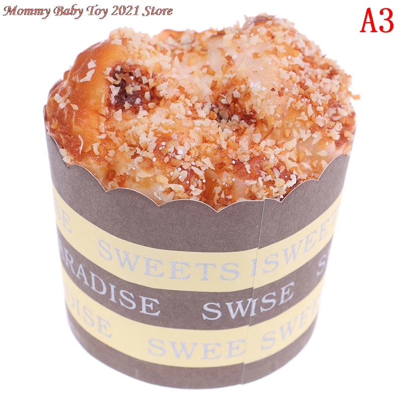 

1/3/5/6/10pcs Hot Sale Mini Play Toy Fruit Food Cake Candy Fruit Biscuit Donuts Miniature For Dolls Accessories Kitchen Play Toy