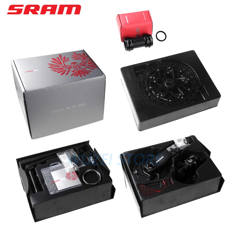 SRAM NX EAGLE 1x12s 11-50T набор скоростей DUB 170/175 мм задний переключатель триггерный переключатель передач кассета с цепью звездочки