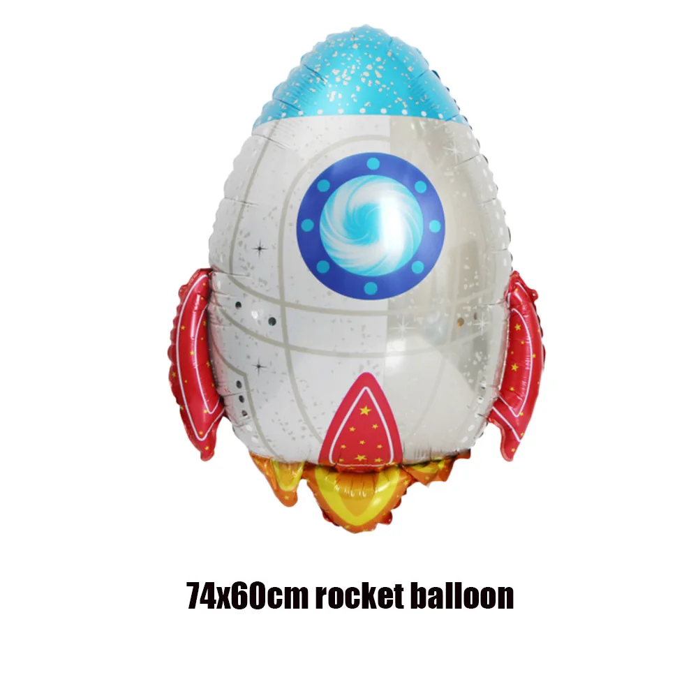 Космическая вечеринка космонавты и ракеты фольга шары галактика системы