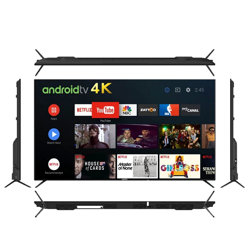 2021 4K UHD заводской дешевый Телевизор с плоским экраном HD LCD LED лучший smart TV 32 40 43 50 55 60