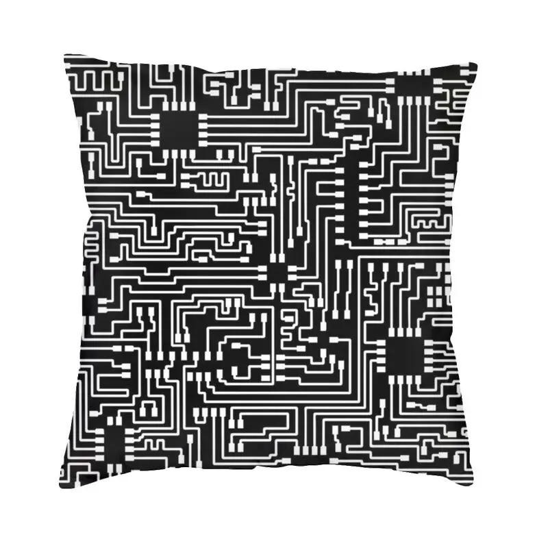 

Роскошные Чехлы для подушек, 45x45 см, мягкая компьютерная программирующая подушка для дивана, квадратная наволочка, домашний декор