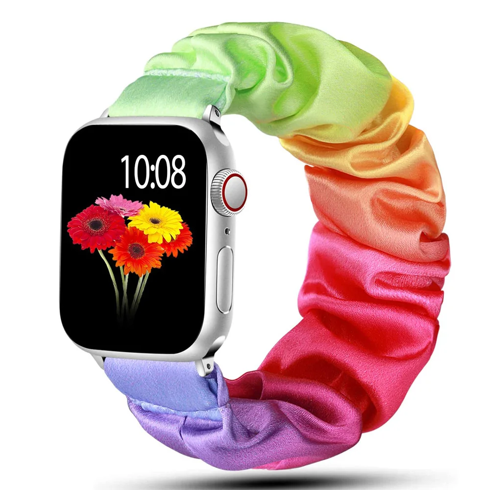 

Ремешок резиновый для Apple watch band 40 мм 44 мм 42 мм 38 мм 41 мм 45 мм