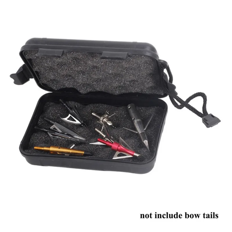 Черный портативный защитный чехол со стрелками и широкими головками|Лук стрела| |