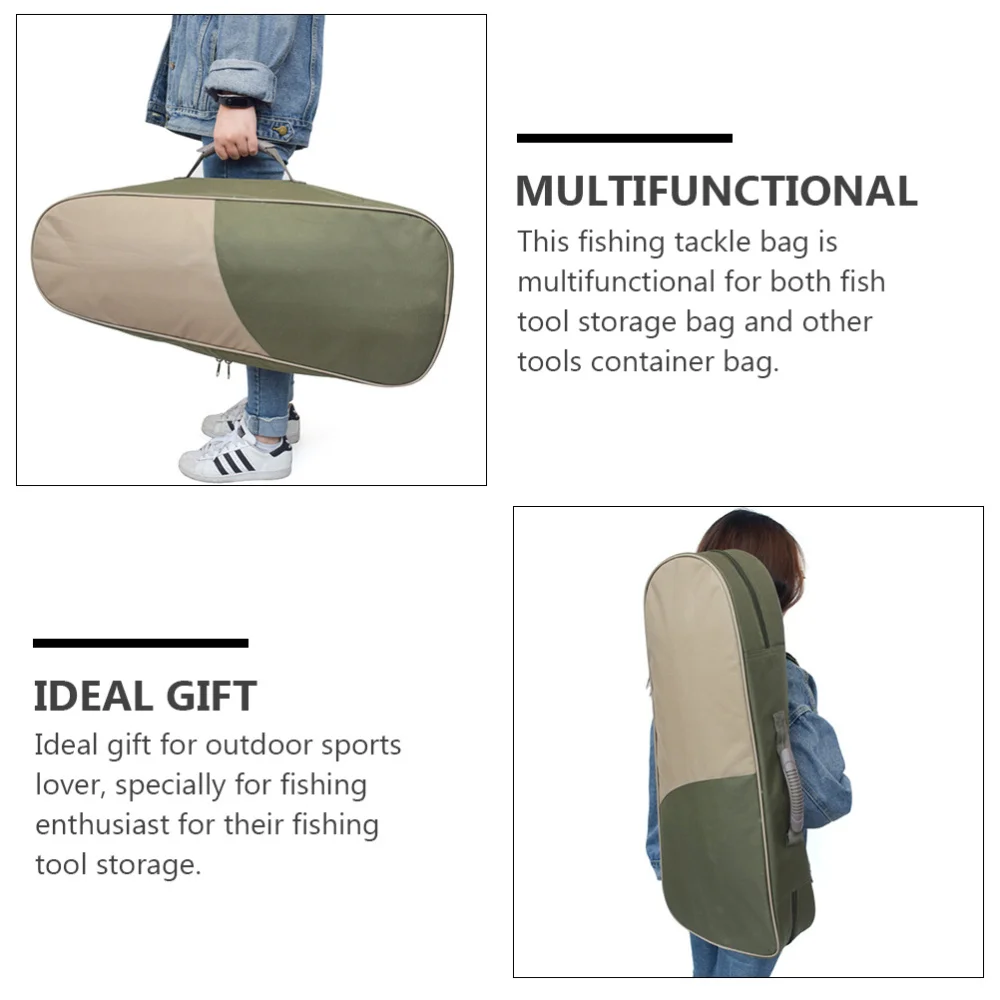 

Fishing Tools Carrier Bag Portable Fishing Rod Storage Bag Fishing Rod Pouch