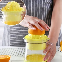 manual plastic fruit juicer cup pulp container auger slow presse squeezer orange lemon tomato espremedor de laranja kitchen item