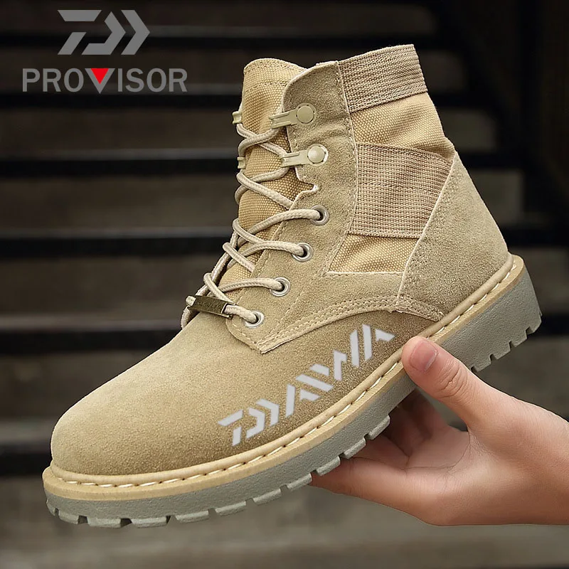 2020 Толстая теплая Рыбацкая обувь для улицы зимняя мужская Daiwa альпинистская