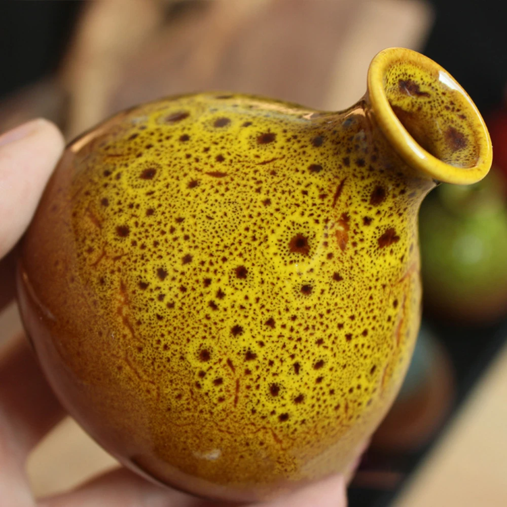 Цветочные горшки красные желтые голубые вазы украшение для гостиной домашняя