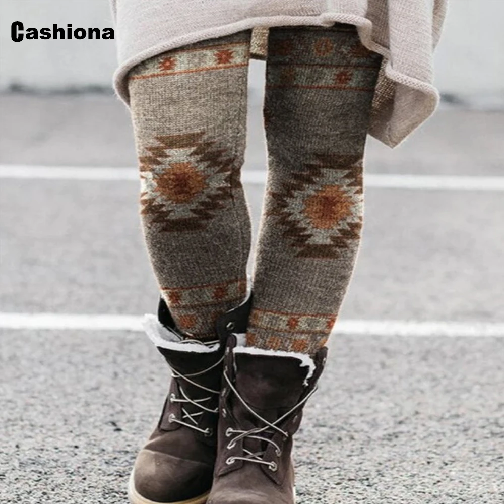 2022 Spring New rhombus Print Pants Women Fashion Harem Pants Casual Skinny Pantalon Ethnic retro Trousers Plus Size S-3XL