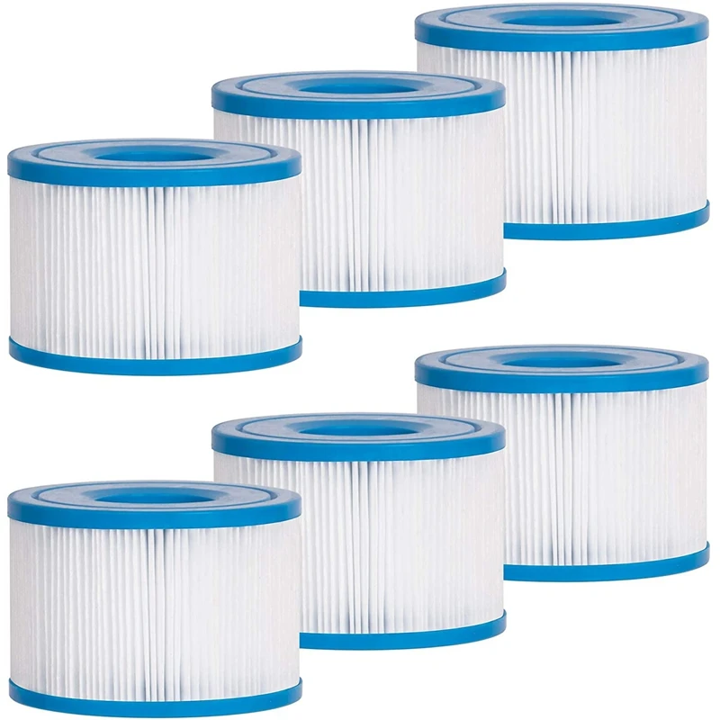 

Фильтры типа S1, сменные фильтры для спа-горячей ванны, картридж для фильтров для бассейна 29001E puреспа, 6 шт. в упаковке