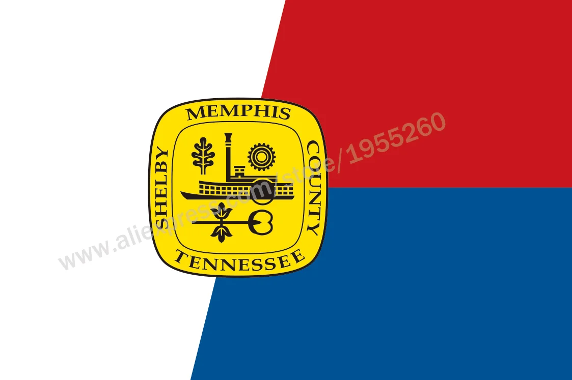 

Tennessee Memphis Flag 3 x 5 FT 90 x 150 cm USA States City Flags Banners America