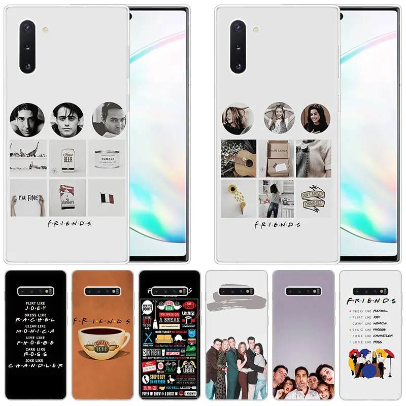 Силиконовый чехол для Samsung Galaxy Note 10 Pro 9 8 5 M30S M40 S10E S10 5G S9 S8 Plus S7 S6 Edge S5|Бамперы| |