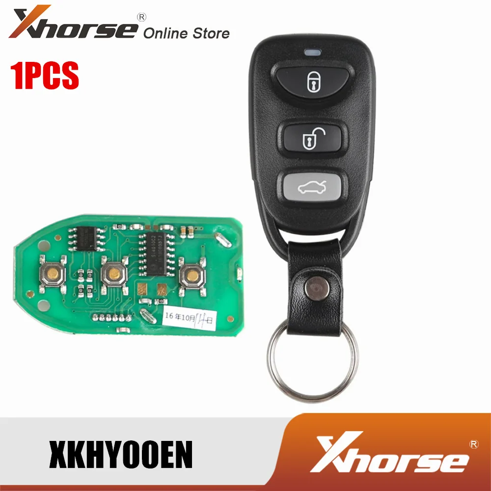 Проводной универсальный дистанционный ключ XHORSE XKHY00EN для Hyundai 3 кнопки 1 шт.| |