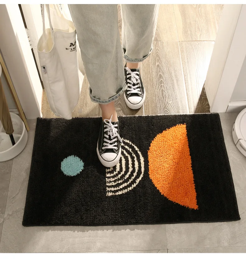 ultra microfiber soft bath mats for bathroom tpr non slip bath mats for bathroom absorbs water quickly washable rug plush fluffy free global shipping