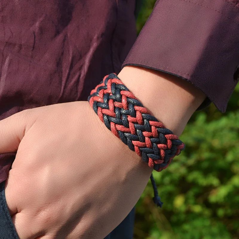 Лидер продаж 2 5 см Широкий пляжный Ретро стиль бохо бразильский многоцветный