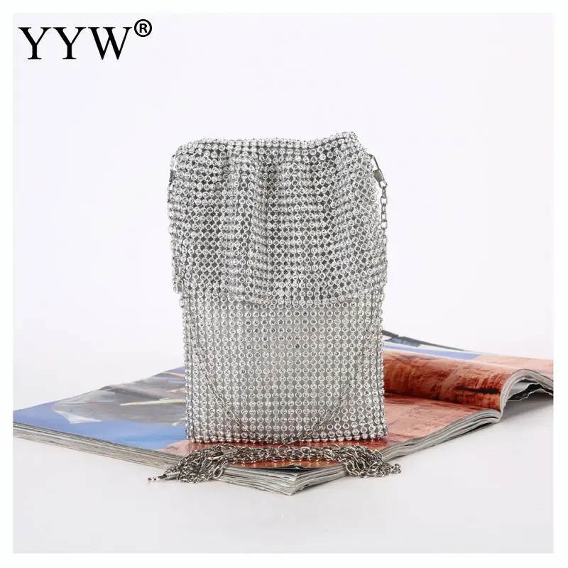 Женский Блестящий клатч конверт дизайнерские кошельки для свадебной вечеринки