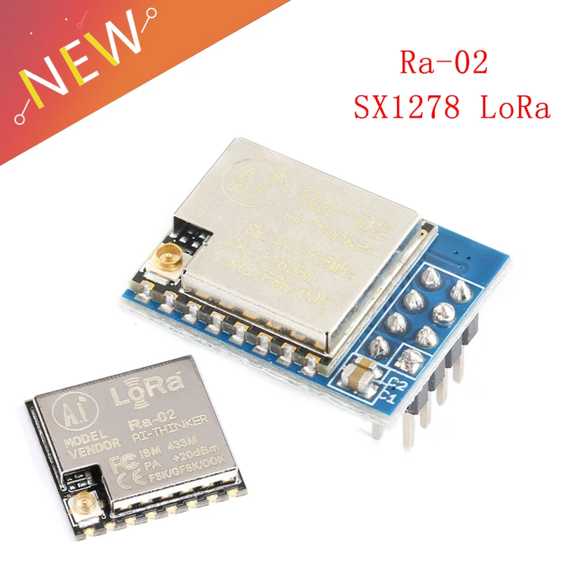 Модуль LoRa SX1278 433 м 10 км фотобеспроводной модуль Ai Thinker передача спектра