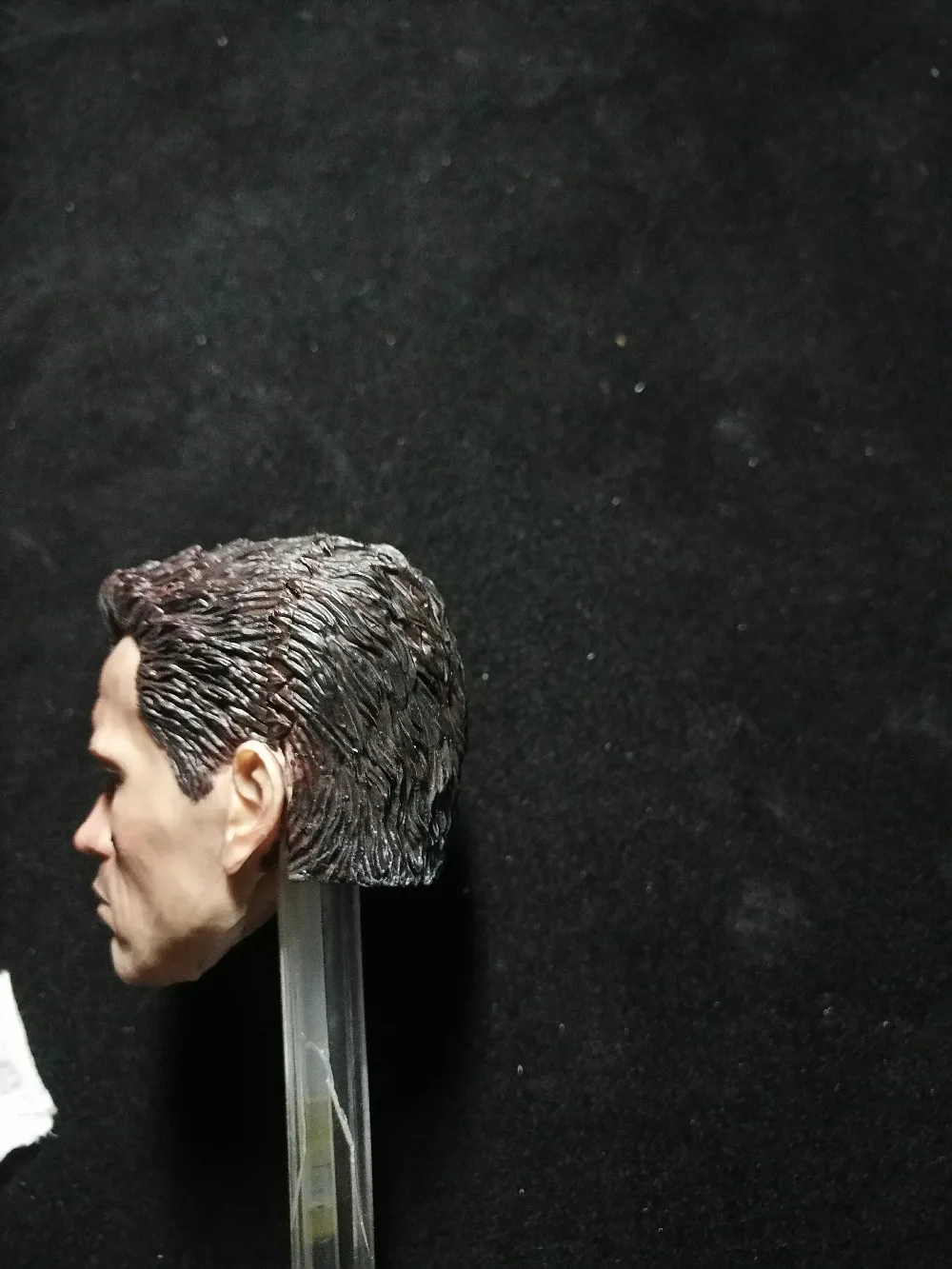 

12" Terminator 2 T800 1/6 Scale Male Head Sculpt Arnold Head with LED Damage Version Model For Action Figure Toy Q781