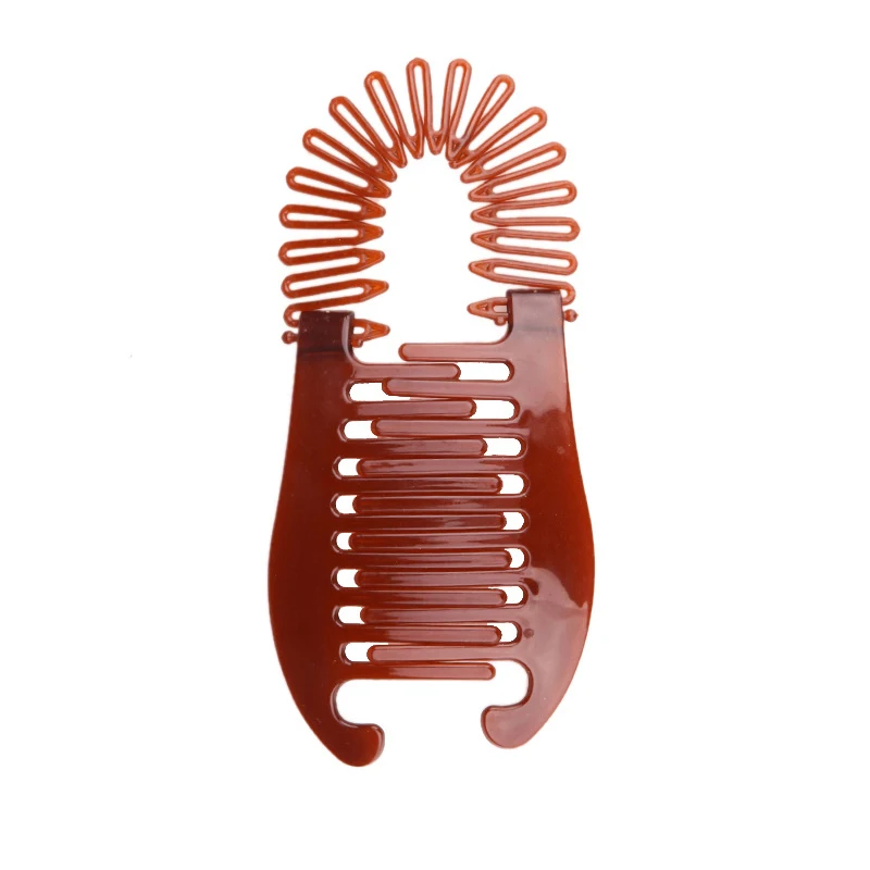 

New Hot 1PC Woman Elastics Hair Braider Banana Clip Scorpion Type Hair Holding Tool Ponytail Rubber Bands Hair Accessories