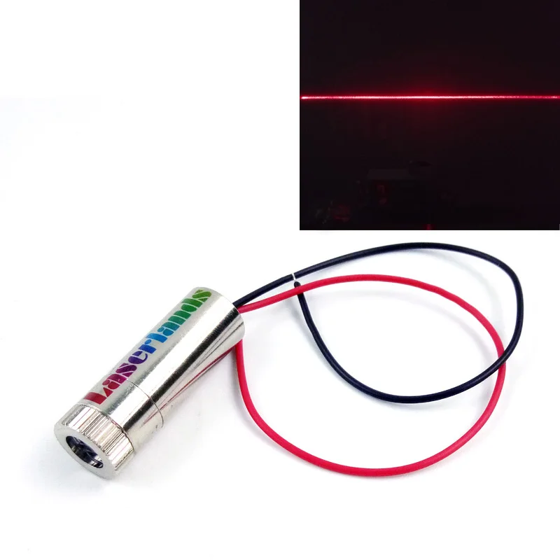 

1235 Новый 5VDC 100mw 650nm 658nm красный лазерный диодный Линейный модуль