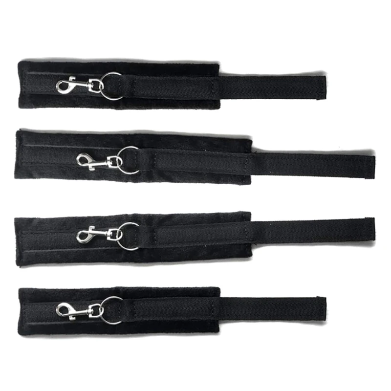 Эротический сдержанный набор комплект для кровати ремешок запястья лодыжки