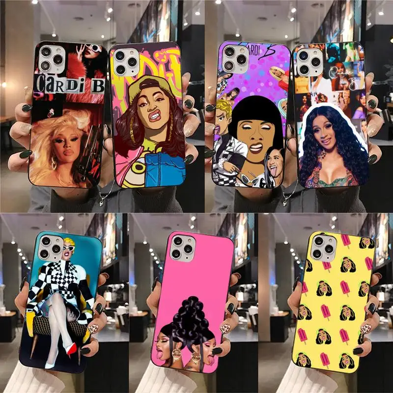 

Cardi B WAP Feat Megan Thee Stallion Phone Case For iphone 12 11 Pro Max Mini XS Max 8 7 6 6S Plus X 5S SE 2020 XR cover