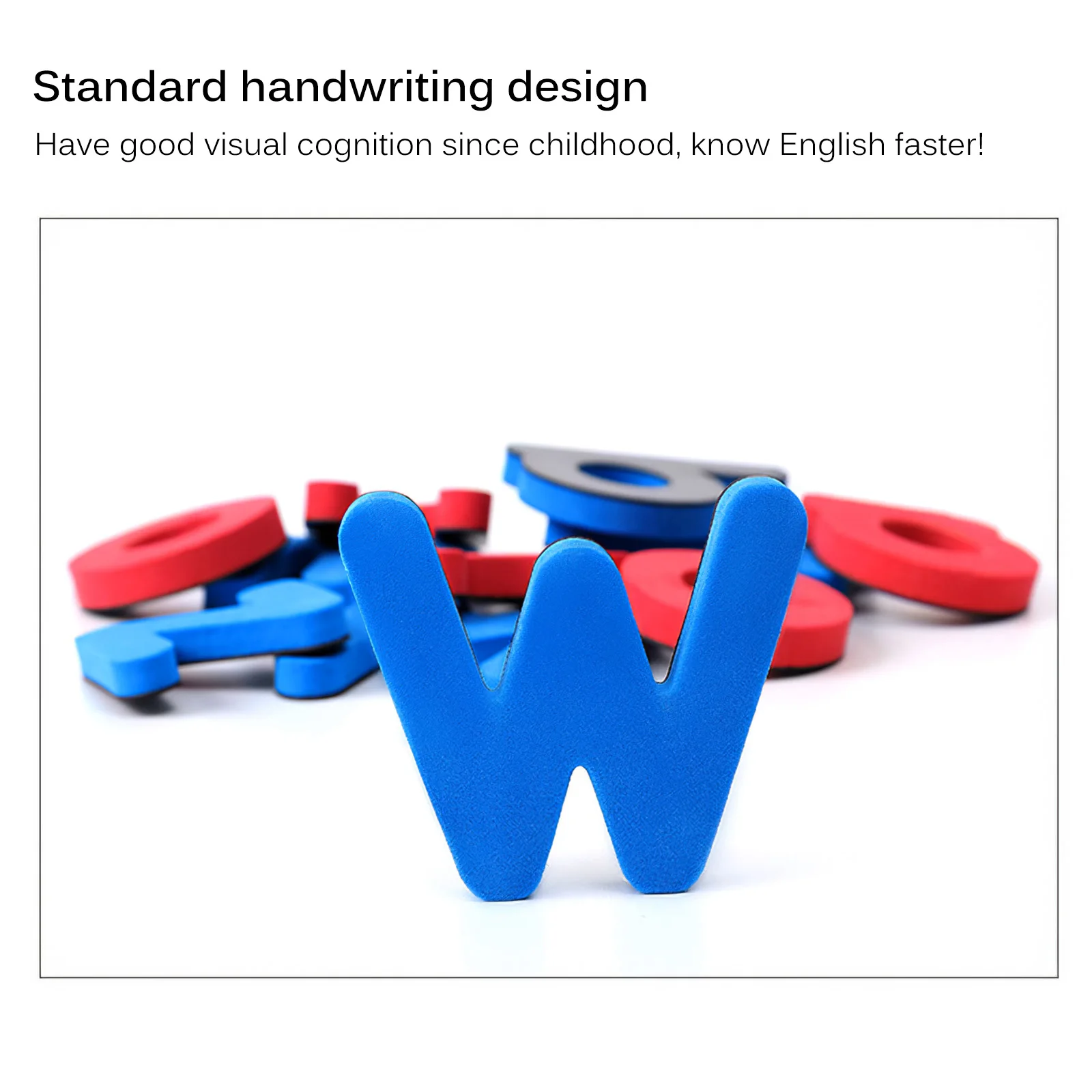 

238PCS Magnetic Foam Letters Montessori Classroom Alphabets Magnet Board for Kids Spelling and Learning Toys For Children Gift