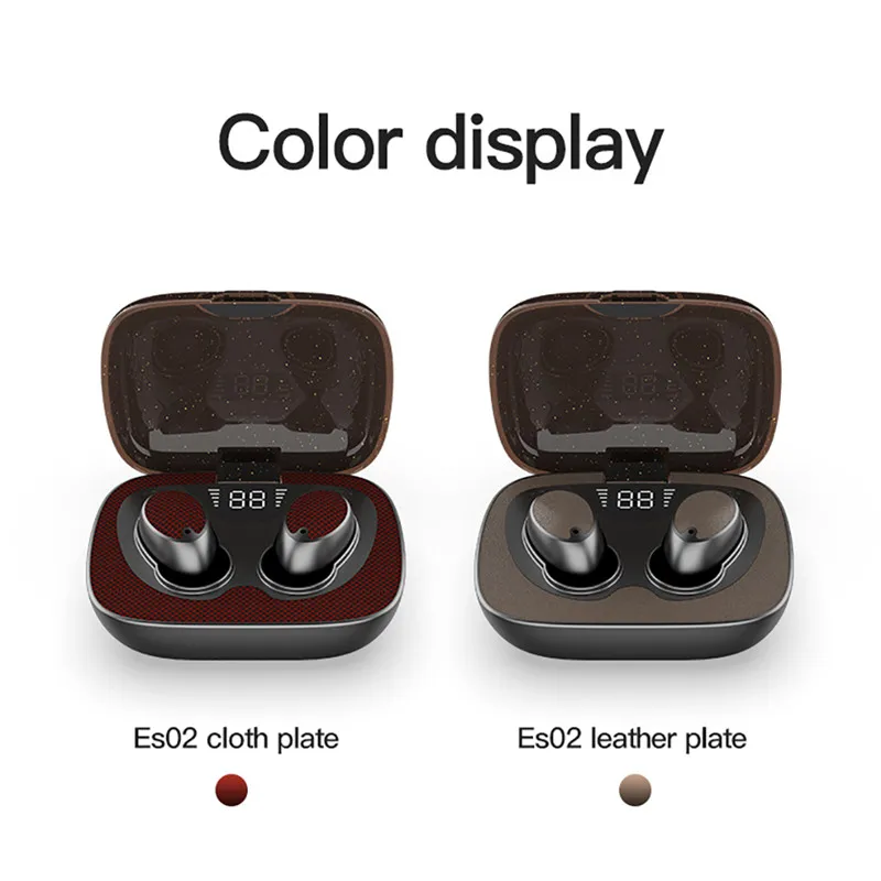 

Ture Wireless Touch Bluetooth 5.0 Earphone Stereo HD Call Noise Reduction Headset With Charging Bin For iOS/Android Phone