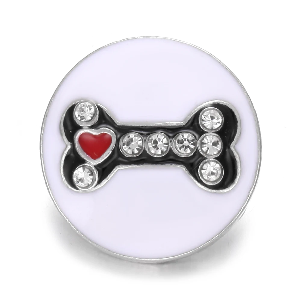 10pcs/lot Wholesale Snap Button Jewelry Vintage Metal Crystal Rhinestone Blue Starfish 18mm Buttons Fit Bracelet | Украшения и