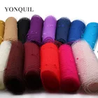 Фата в горошек для невесты, Вуалетка в сеточку, сетчатая, аксессуары для волос сделай сам, для свадьбы, ночнушка, 25 см45 см