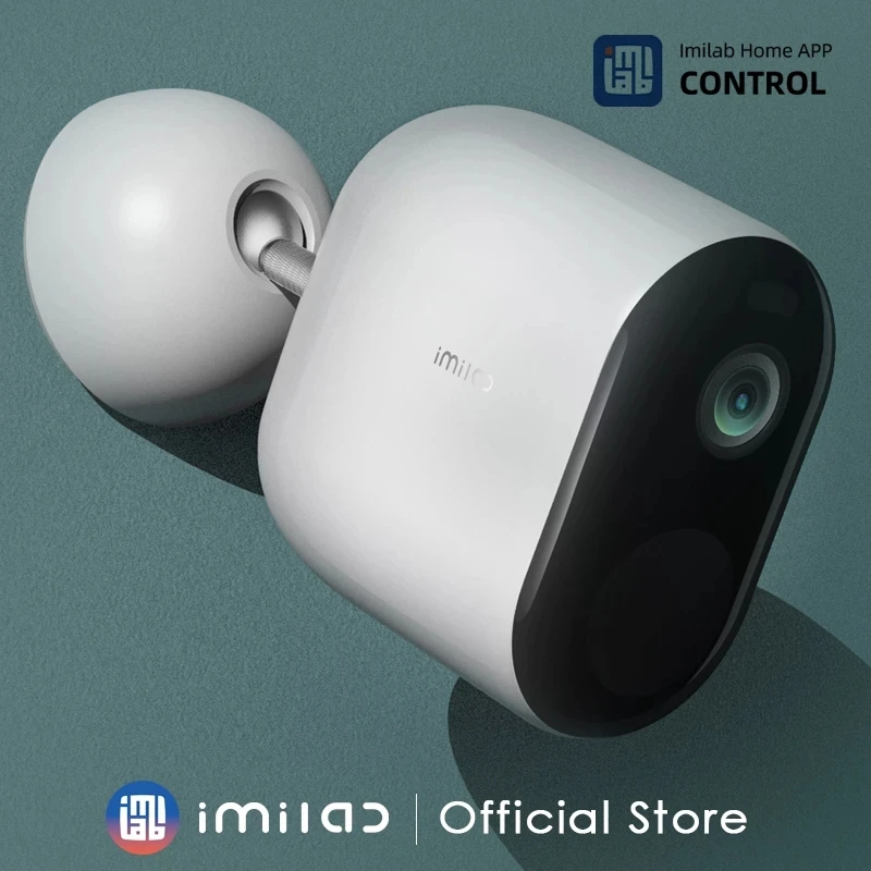 XiaoMi IMILAB EC4 Outdoor Spotlight Battery Camera Video Surveillance System Kit 2.5K IP Wireless WiFi Smart Home CCTV Security