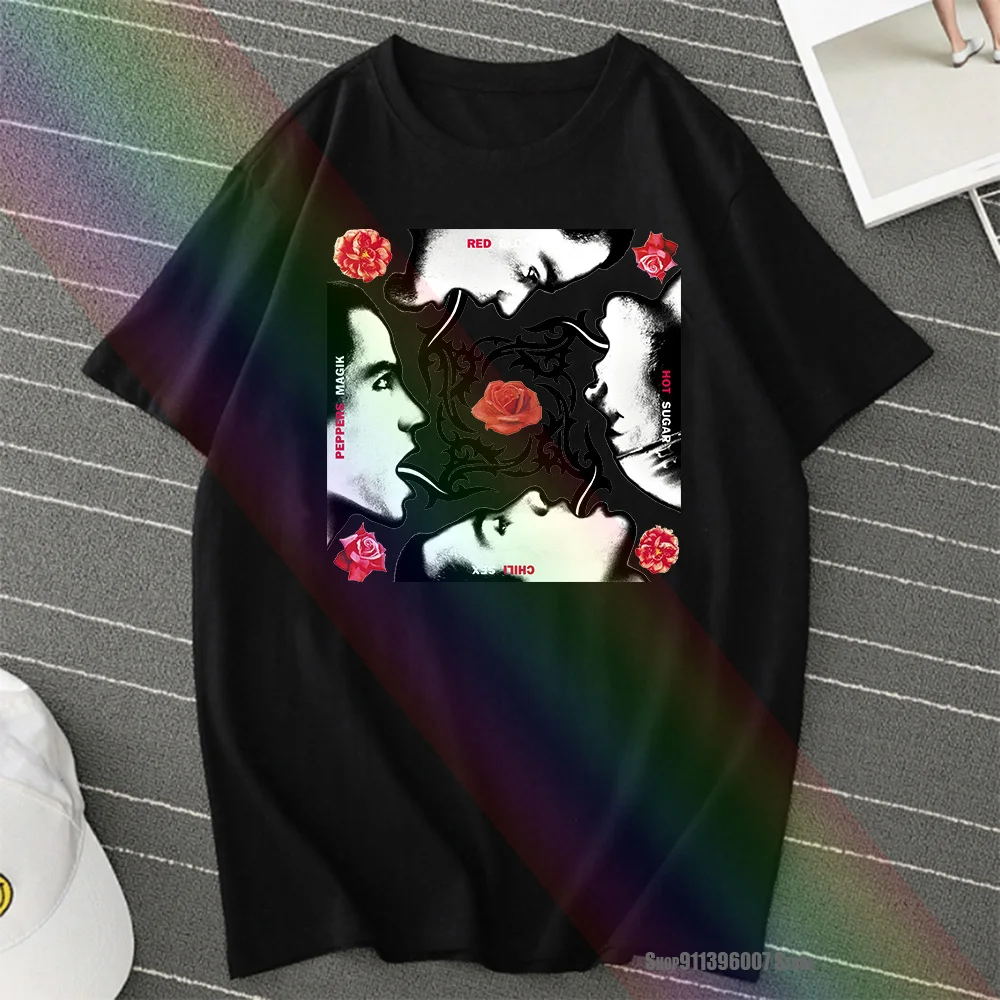 Красная Горячая бумага Чили Rhcp с изображением сахара в крови Magik черная