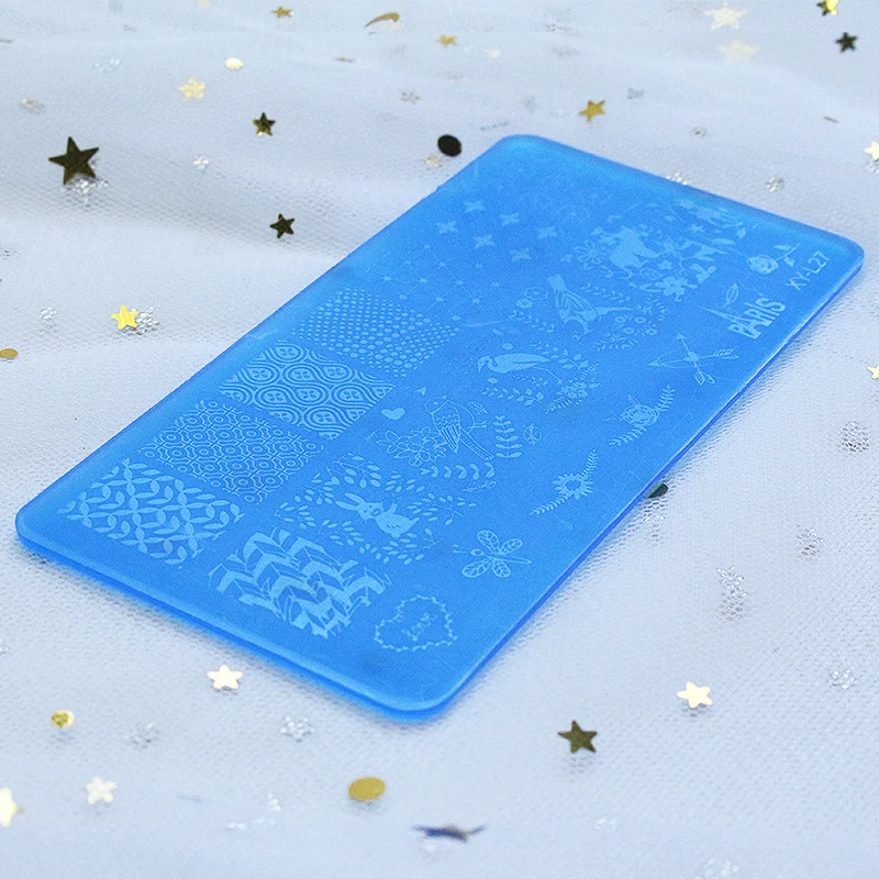 Новый цветочный узор изображение печать шаблон пластина с штамповкой