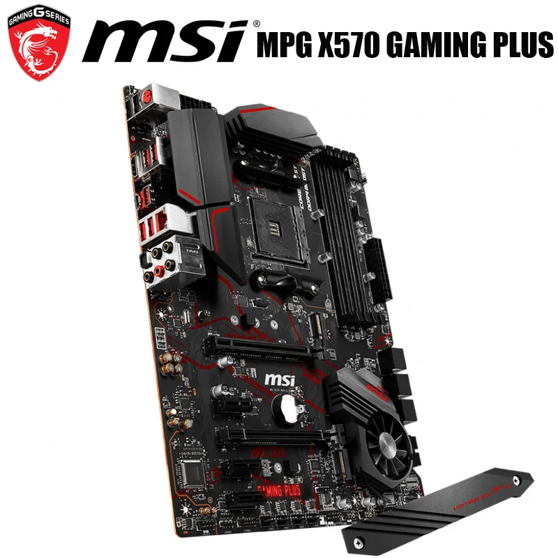 Verkauf Buchse AM4 Neue MSI MPG X570 GAMING PLUS Motherboard AMD 2nd Und 3rd Gen Ryzen DDR4 HDMI-Kompatibel Desktop MSI X570 Mainboard
