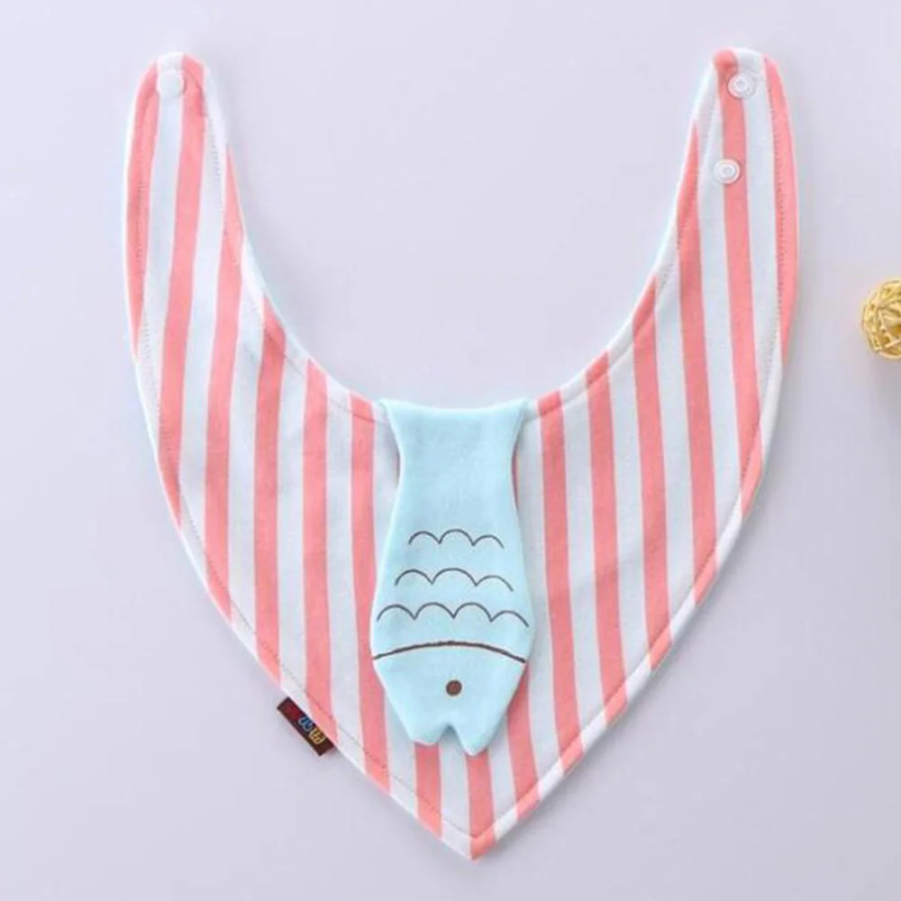 AmyaBaby муслиновые нагрудники Мультяшные хлопковые треугольные детские для