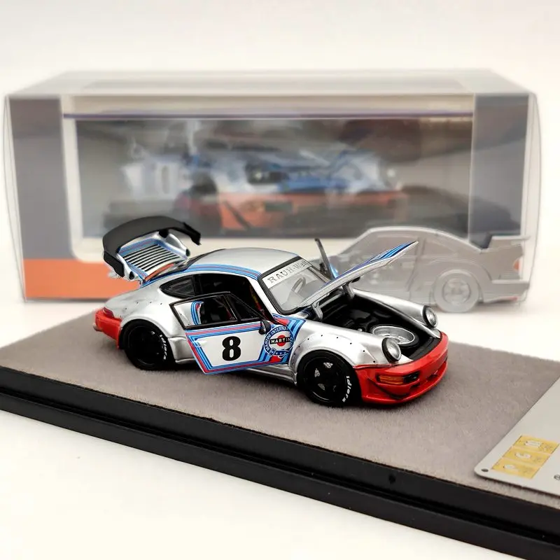 PGM 1:64 для P ~ sche 964 RWB Martini Rauh Welt Begriff #8 обычная версия моделей автомобильных игрушек |