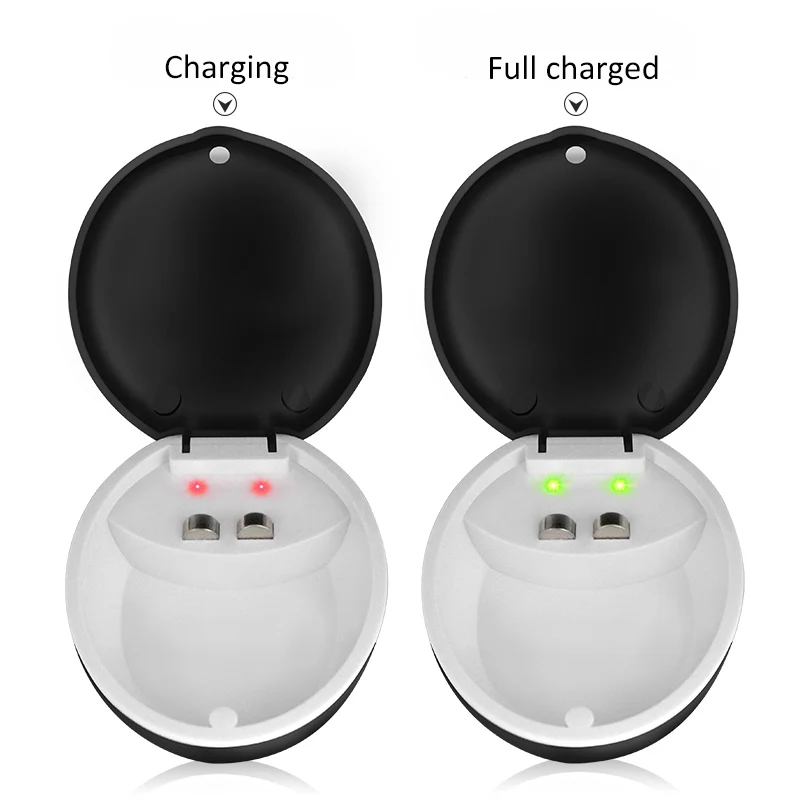 Слуховой аппарат A13 аккумуляторные батареи с зарядным устройством для слуховых