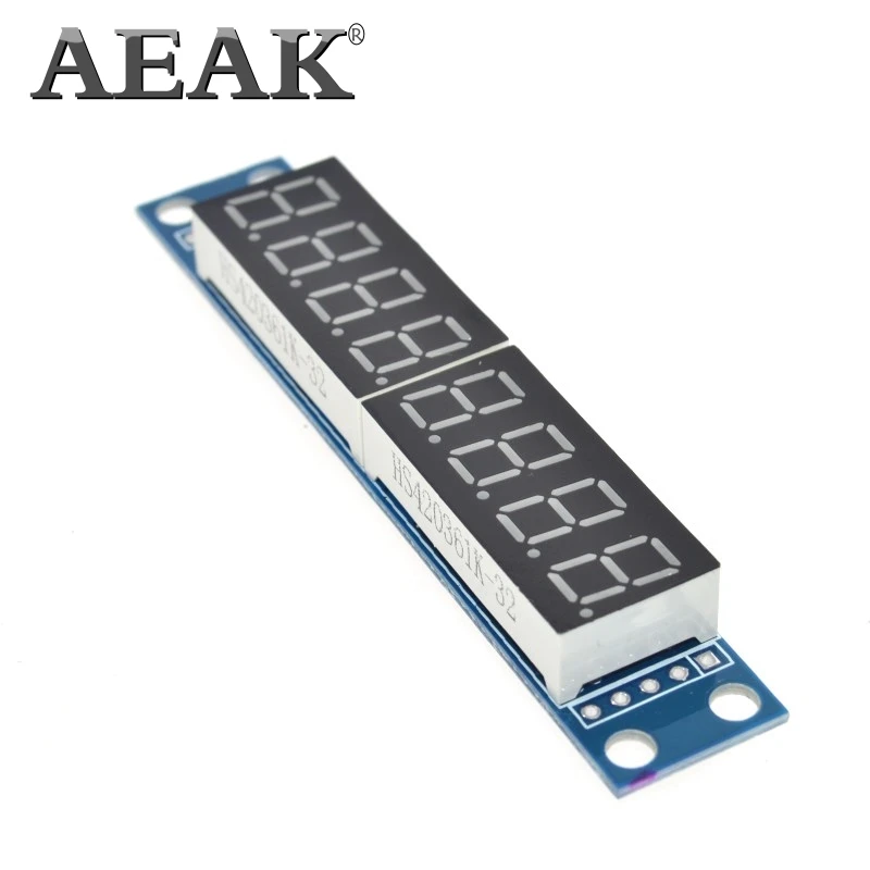 AEAK MAX7219 CWG 8-значный цифровой модуль управления для Arduino | Электронные компоненты и