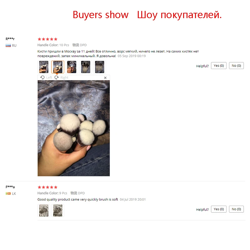 1 шт. набор кистей для макияжа Алюминий трубки с деревянной ручкой Make Up