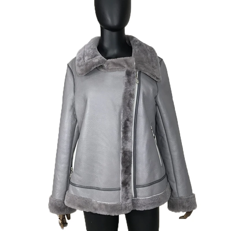 

CNEGOVIK Special Design 2020 New 100% Real Leather Coat Casual Short Jacket Women Popular Fashion