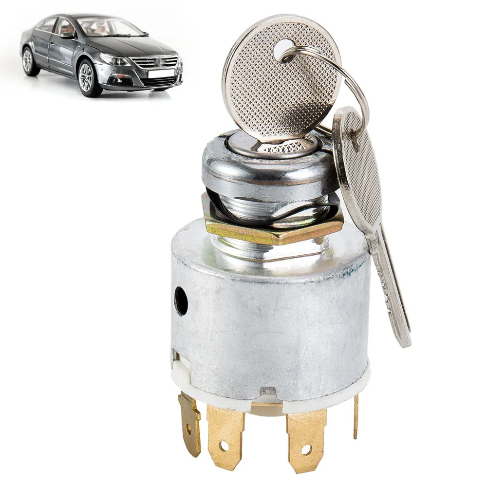12V 12V универсальный переключатель зажигания и 2 ключа-лодка автомобиль газонокосилка классический/комплект автомобиля - Цвет: 12V
