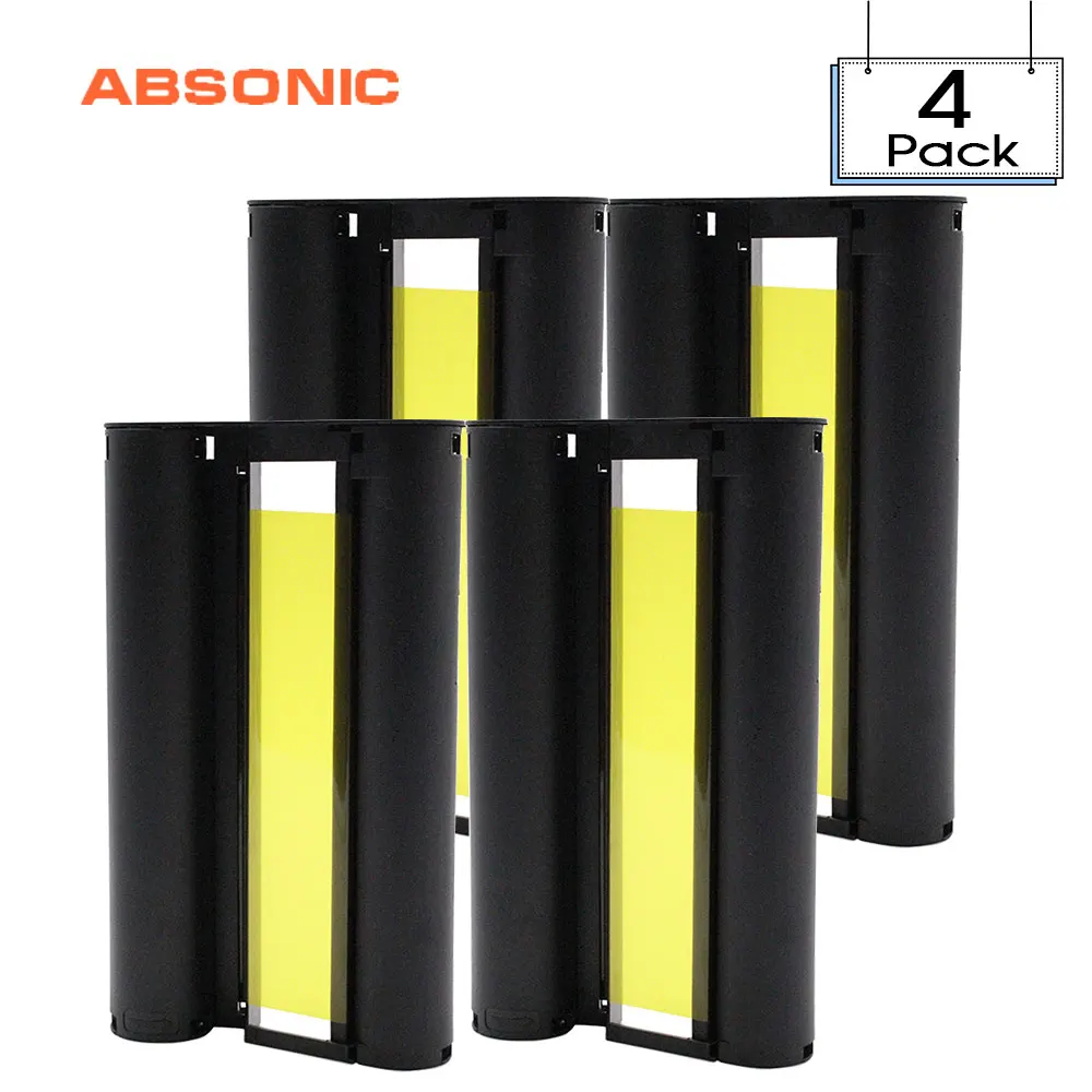 4 шт. цветные чернильные картриджи для фотопринтера Canon|Ленты принтеров| |